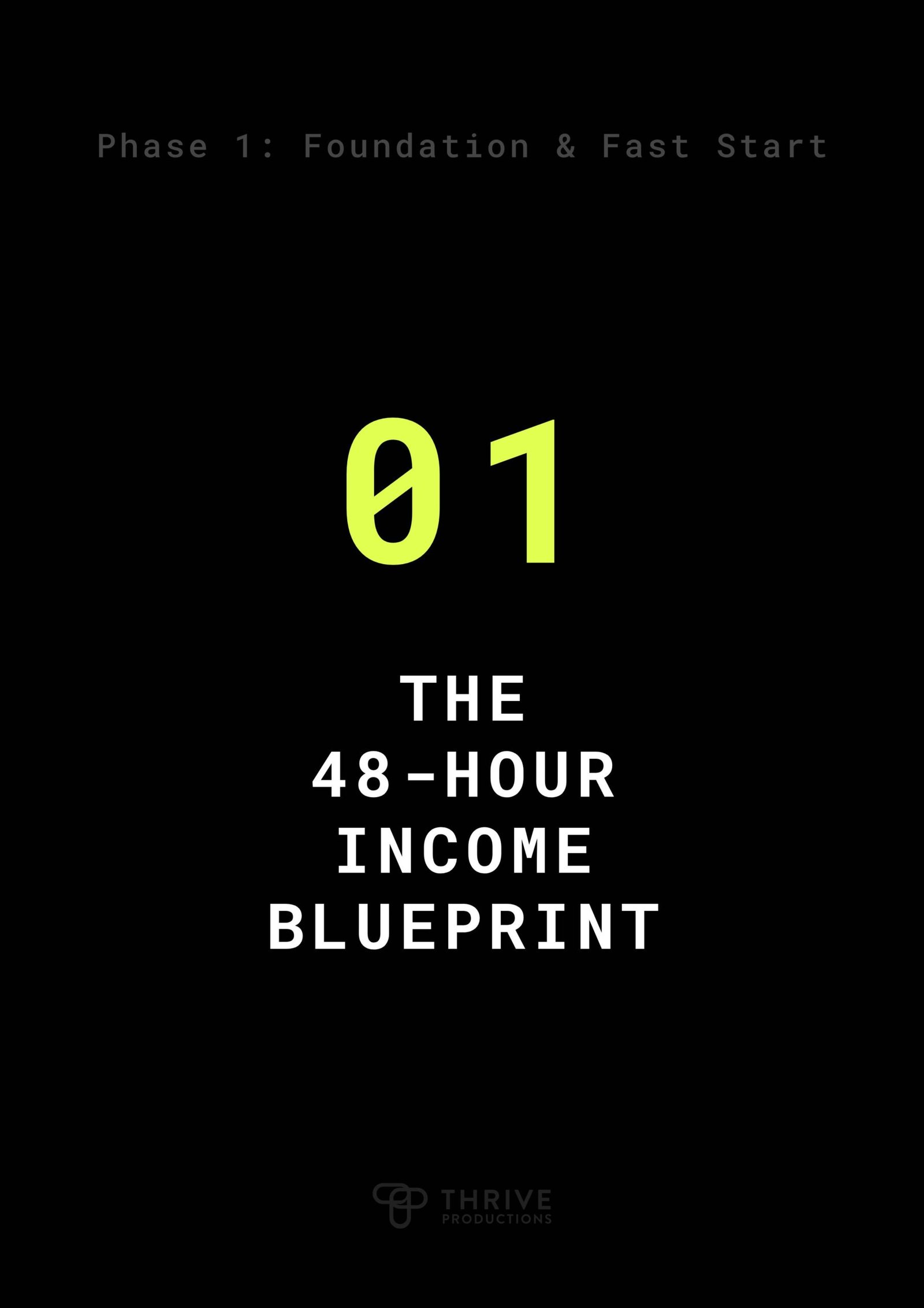 The 48-Hour Income Blueprint