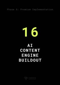 AI Content Engine Buildout