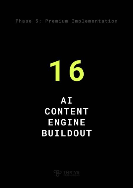 AI Content Engine Buildout