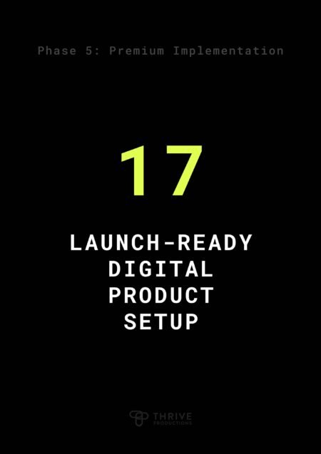 Launch-Ready Digital Product Setup