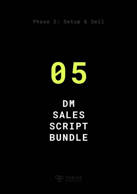 DM Sales Script Bundle