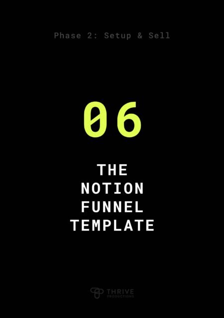 The Notion Funnel Template