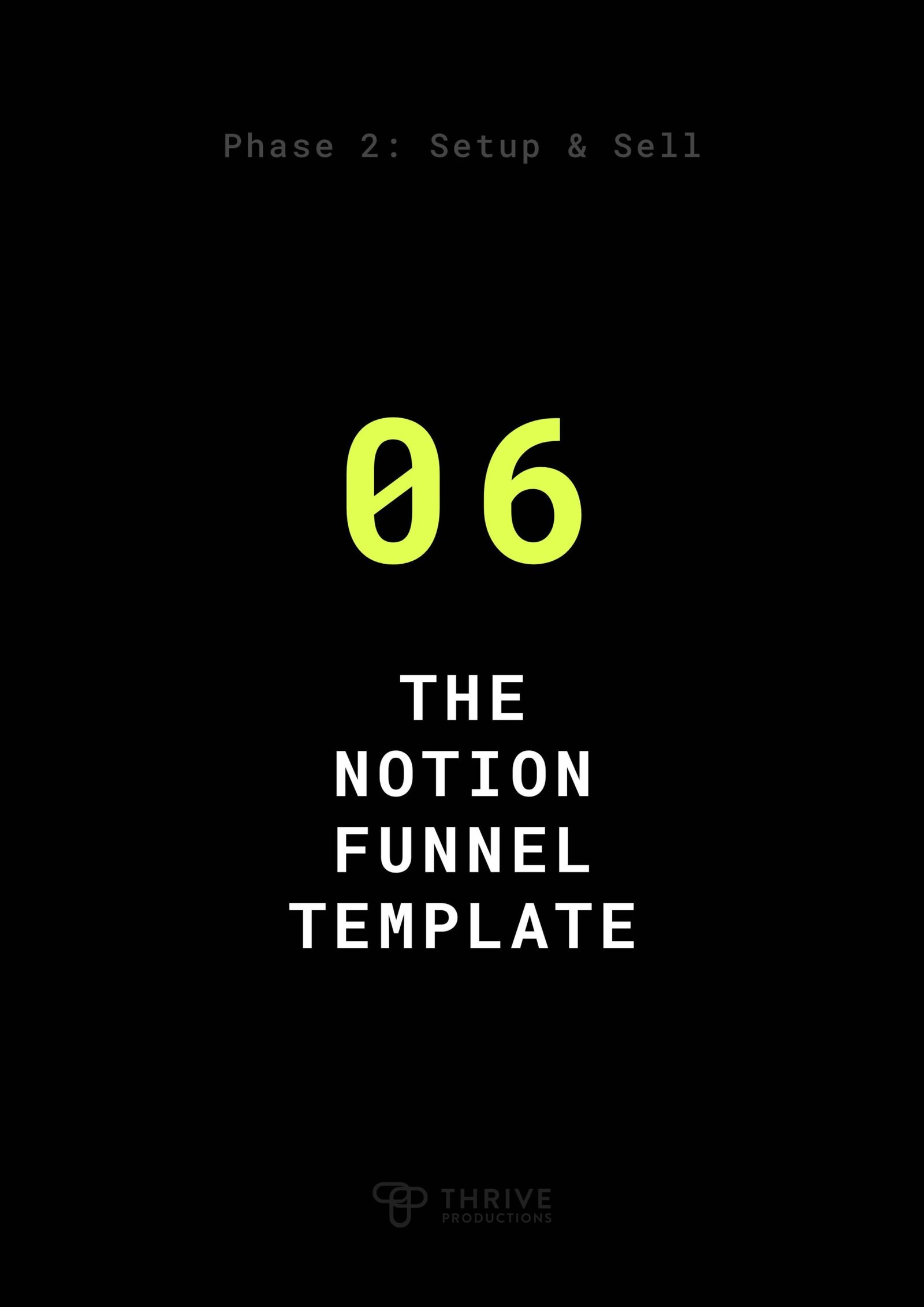 The Notion Funnel Template