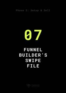 Funnel Builder’s Swipe File
