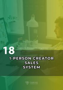 1-Person Creator Sales System
