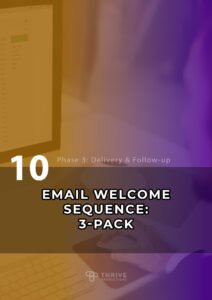 Email Welcome Sequence: 3-Pack