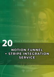 Notion Funnel + Stripe Integration Service
