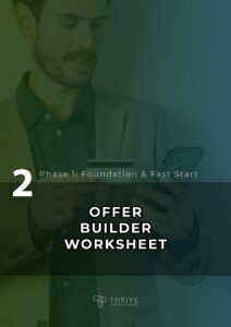 Offer Builder Worksheet
