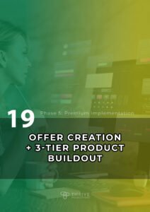 Offer Creation + 3-Tier Product Buildout