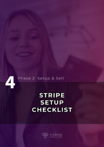 Stripe Setup Checklist