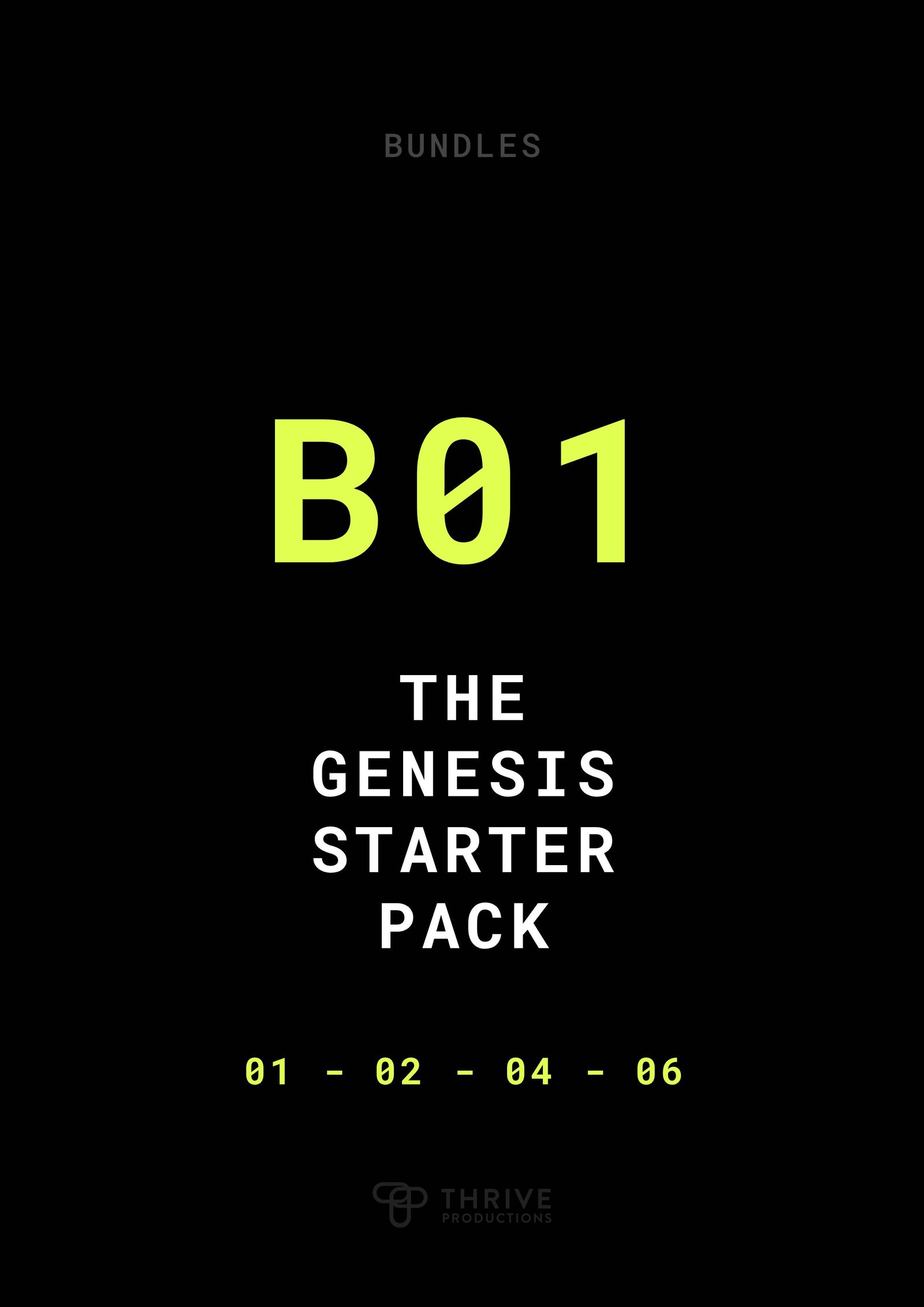The Genesis Starter Pack
