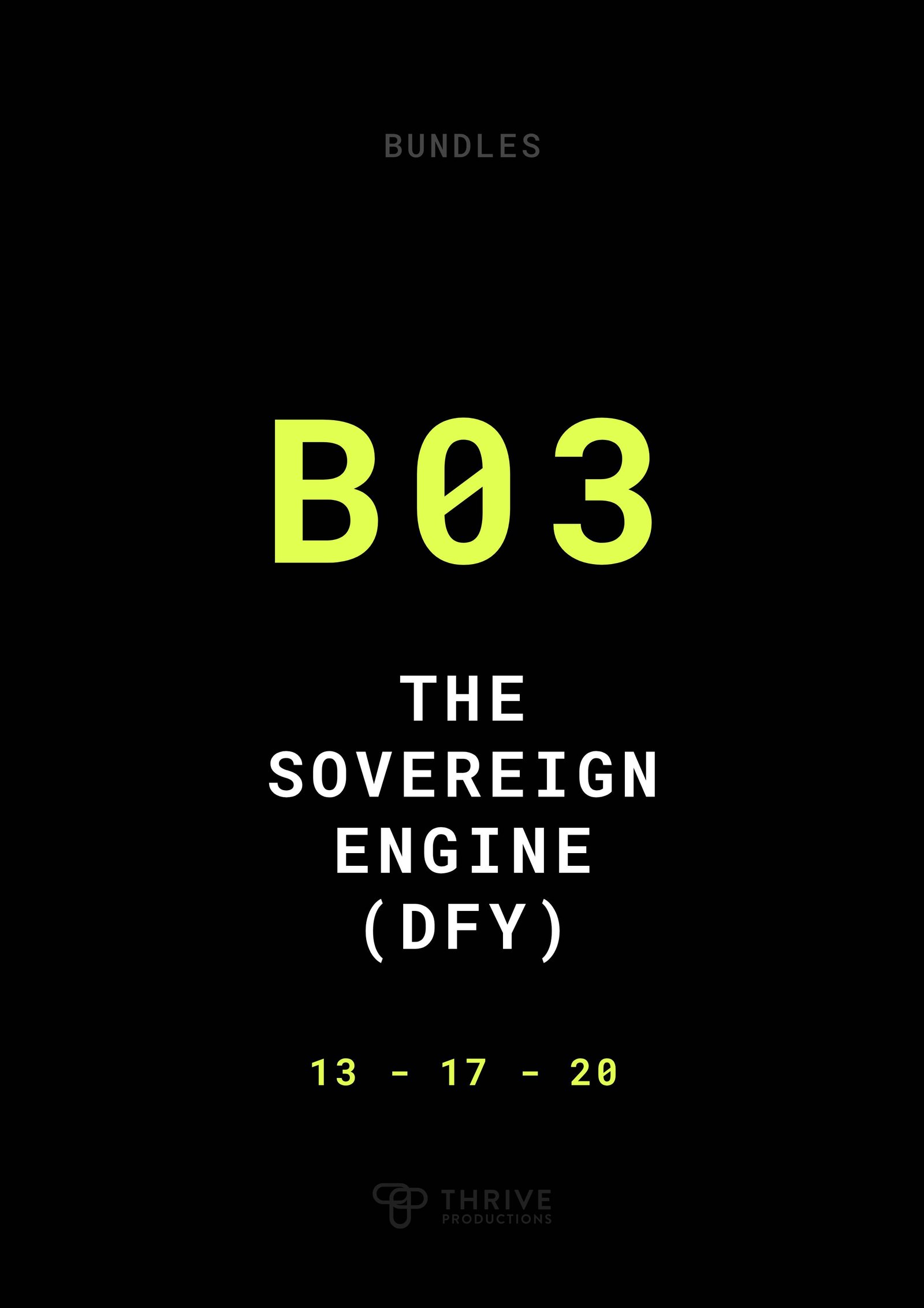 The Sovereign Engine (DFY)